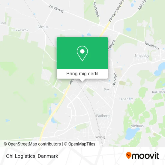 Ohl Logistics kort