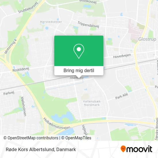 Røde Kors Albertslund kort