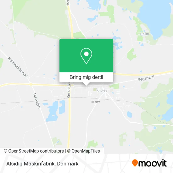 Alsidig Maskinfabrik kort