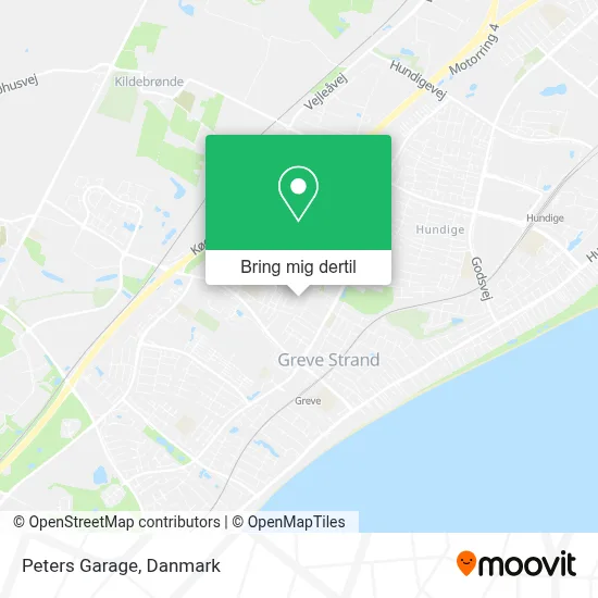 Peters Garage kort