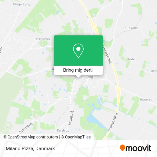 Milano Pizza kort