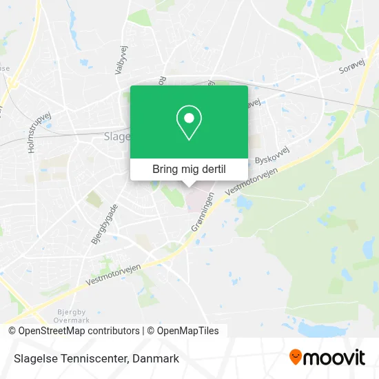 Slagelse Tenniscenter kort