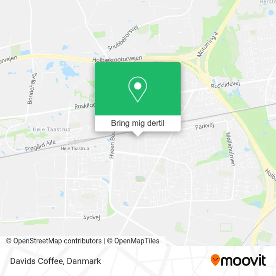 Davids Coffee kort