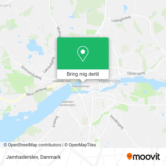 Jamhaderslev kort