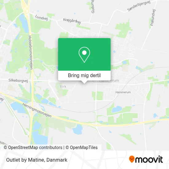 Outlet by Matine kort