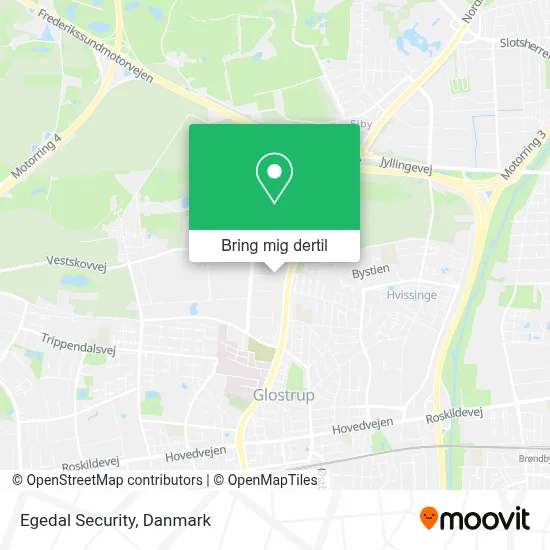 Egedal Security kort
