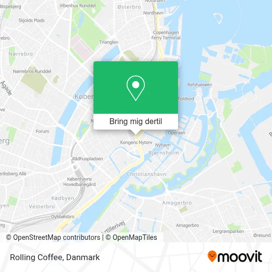Rolling Coffee kort