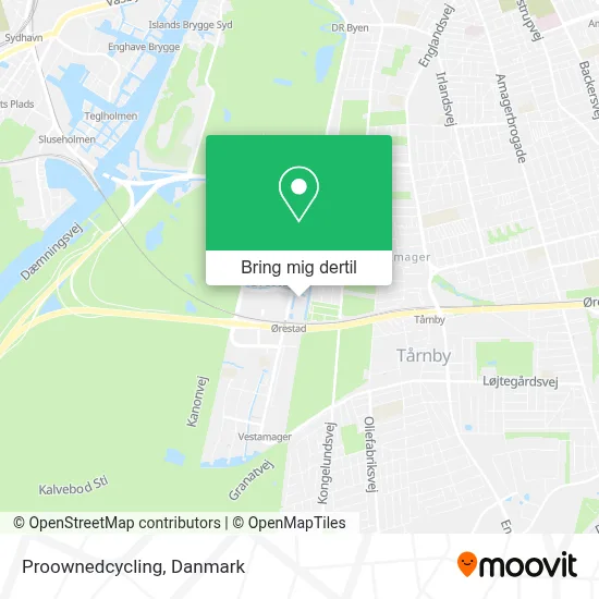 Proownedcycling kort