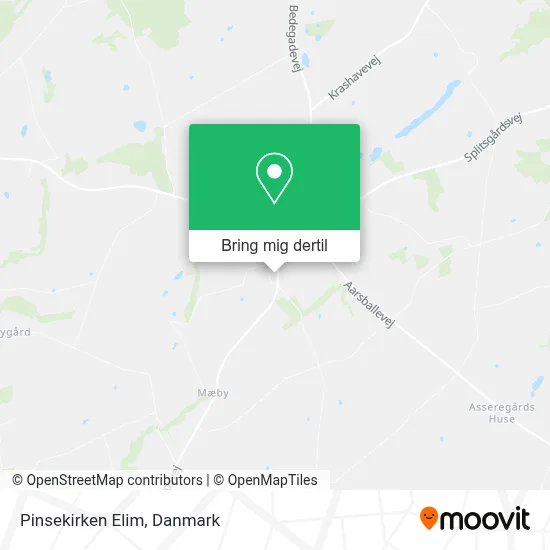 Pinsekirken Elim kort