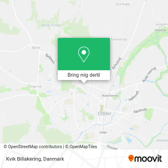 Kvik Billakering kort