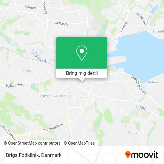 Brigs Fodklinik kort