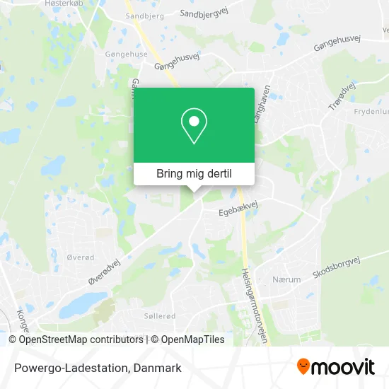 Powergo-Ladestation kort