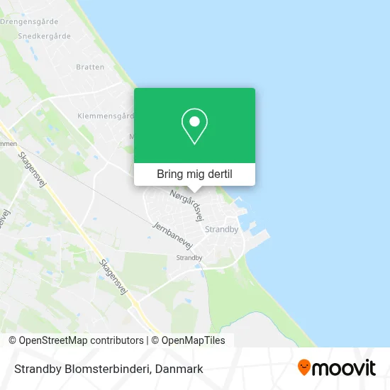 Strandby Blomsterbinderi kort