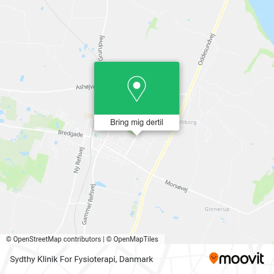 Sydthy Klinik For Fysioterapi kort