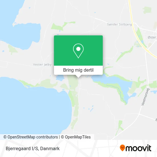 Bjerregaard I/S kort