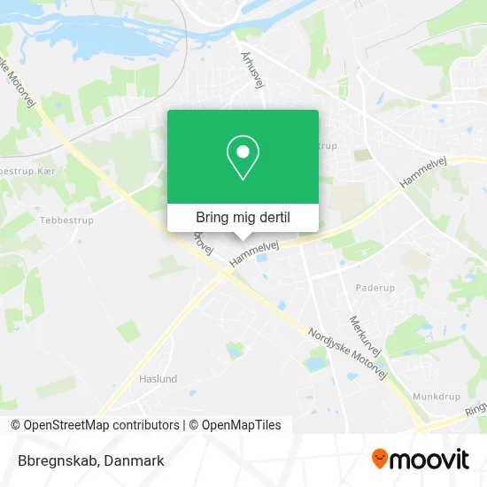 Bbregnskab kort