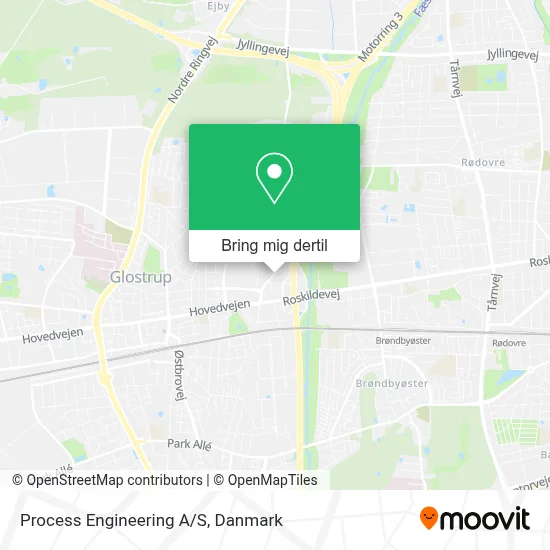 Process Engineering A/S kort