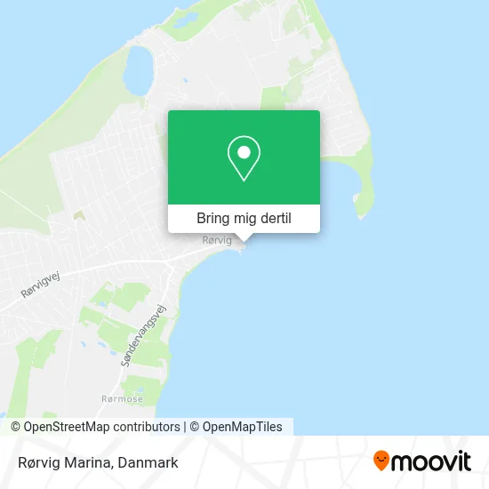 Rørvig Marina kort