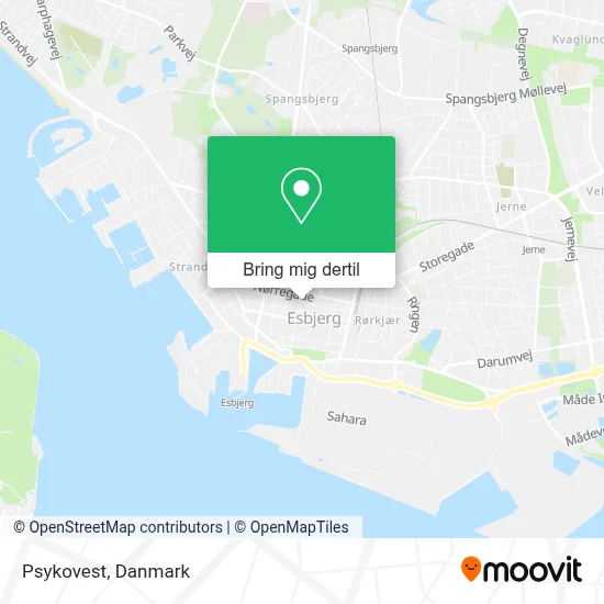 Psykovest kort