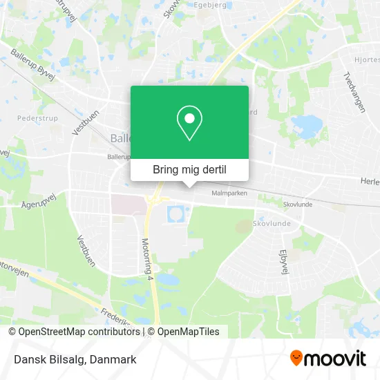 Dansk Bilsalg kort
