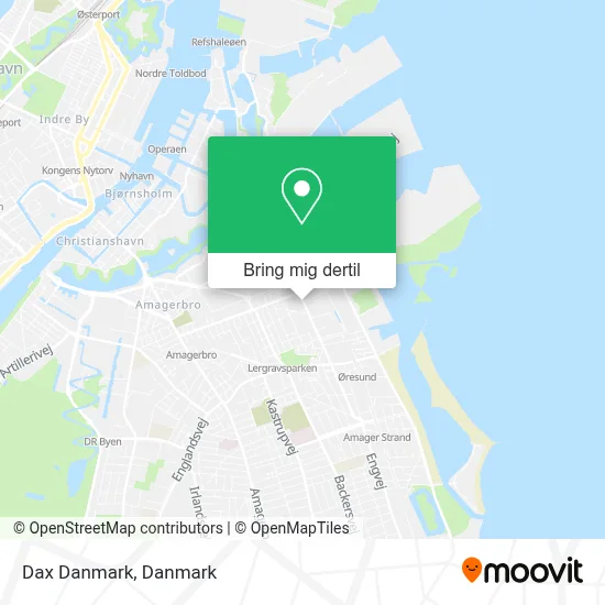Dax Danmark kort