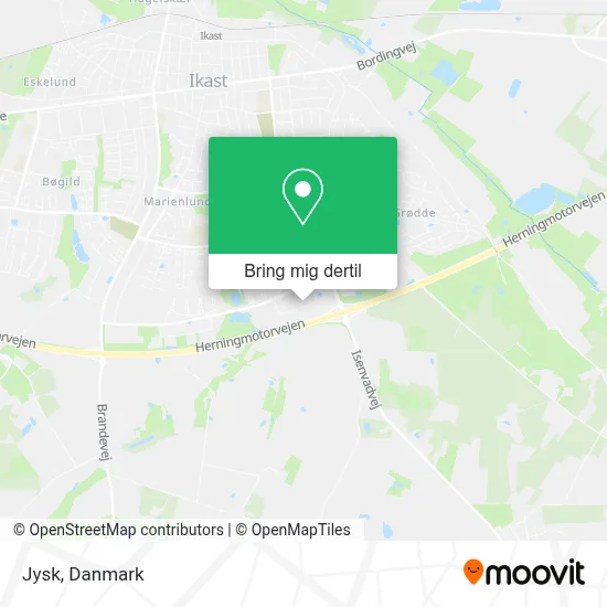 Jysk kort
