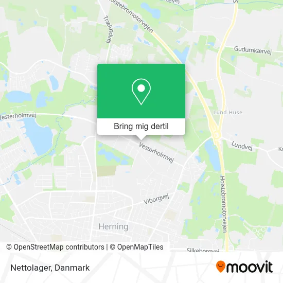 Nettolager kort