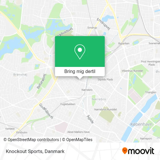 Knockout Sports kort