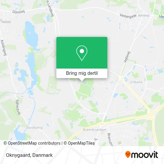 Oknygaard kort