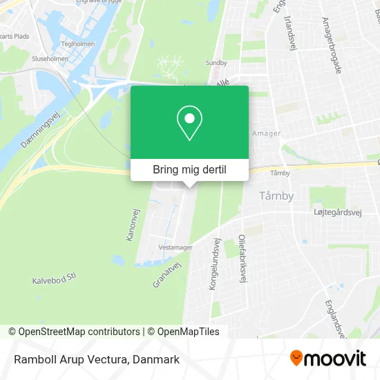 Ramboll Arup Vectura kort