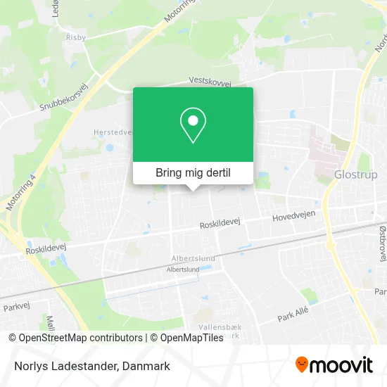 Norlys Ladestander kort