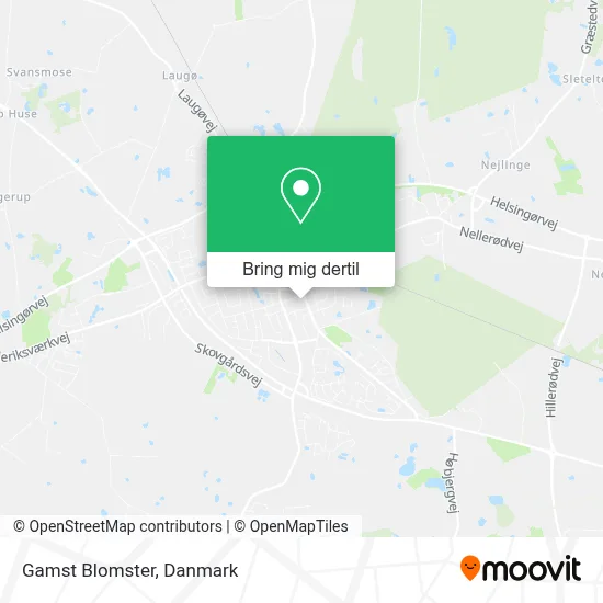 Gamst Blomster kort