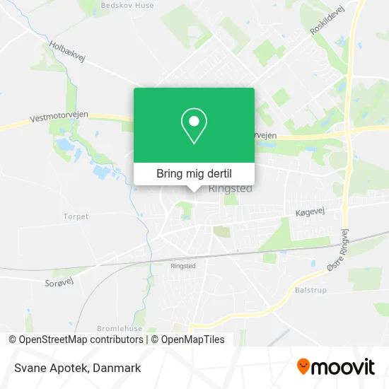 Svane Apotek kort