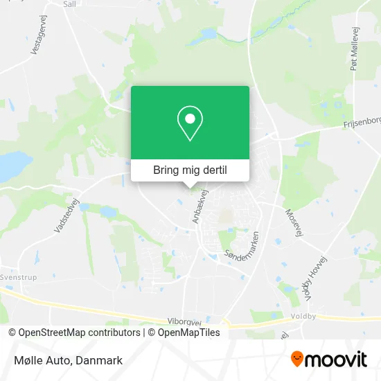 Mølle Auto kort