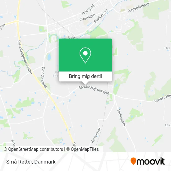 Små Retter kort