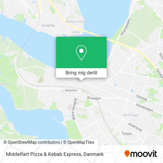Middelfart Pizza & Kebab Express kort