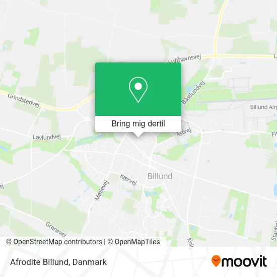 Afrodite Billund kort
