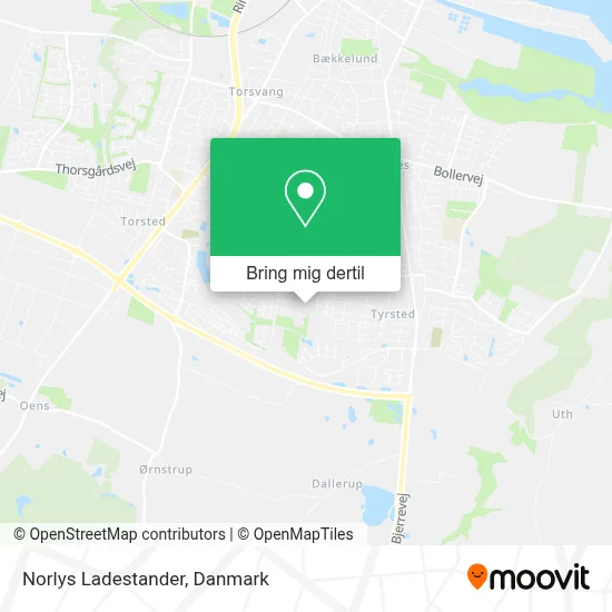 Norlys Ladestander kort