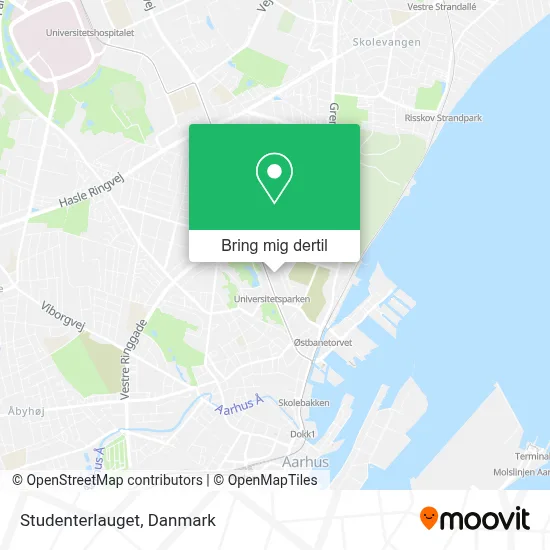 Studenterlauget kort