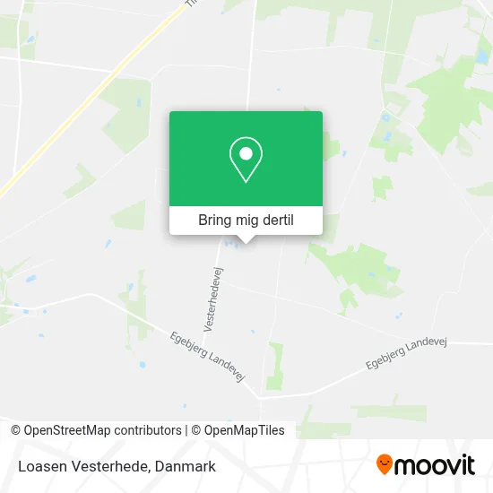 Loasen Vesterhede kort
