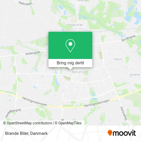 Brande Biler kort
