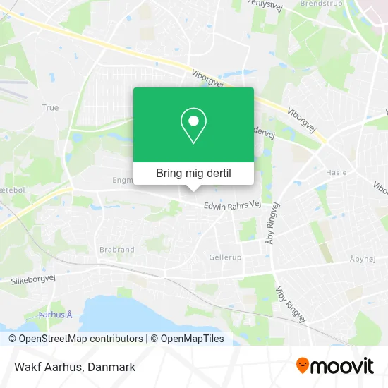 Wakf Aarhus kort