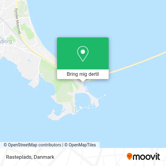 Rasteplads kort