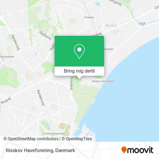 Risskov Haveforening kort