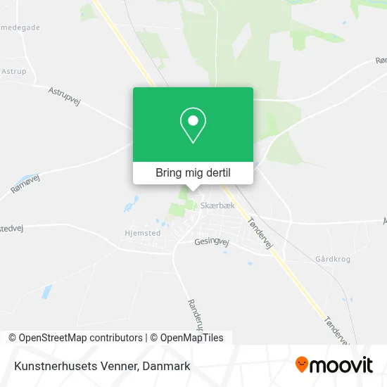 Kunstnerhusets Venner kort