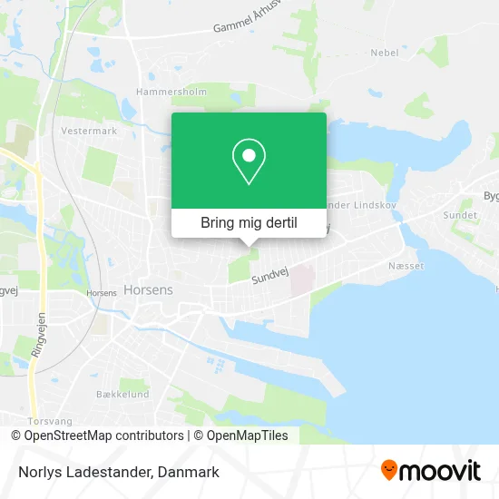 Norlys Ladestander kort