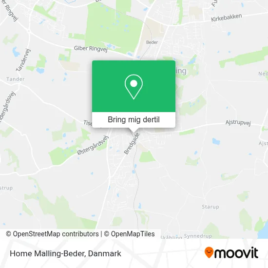 Home Malling-Beder kort