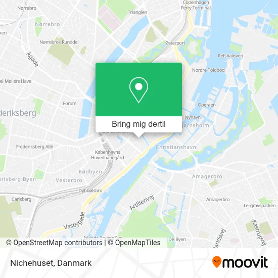 Nichehuset kort