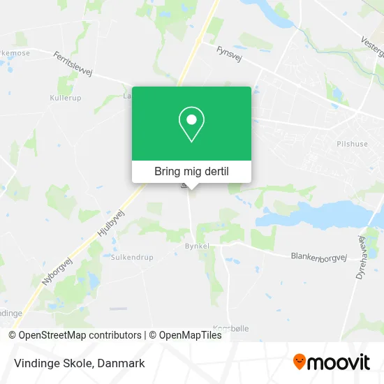 Vindinge Skole kort