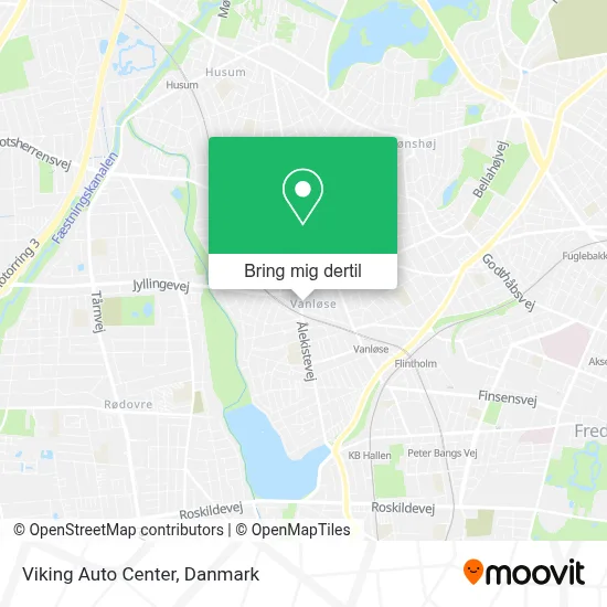 Viking Auto Center kort